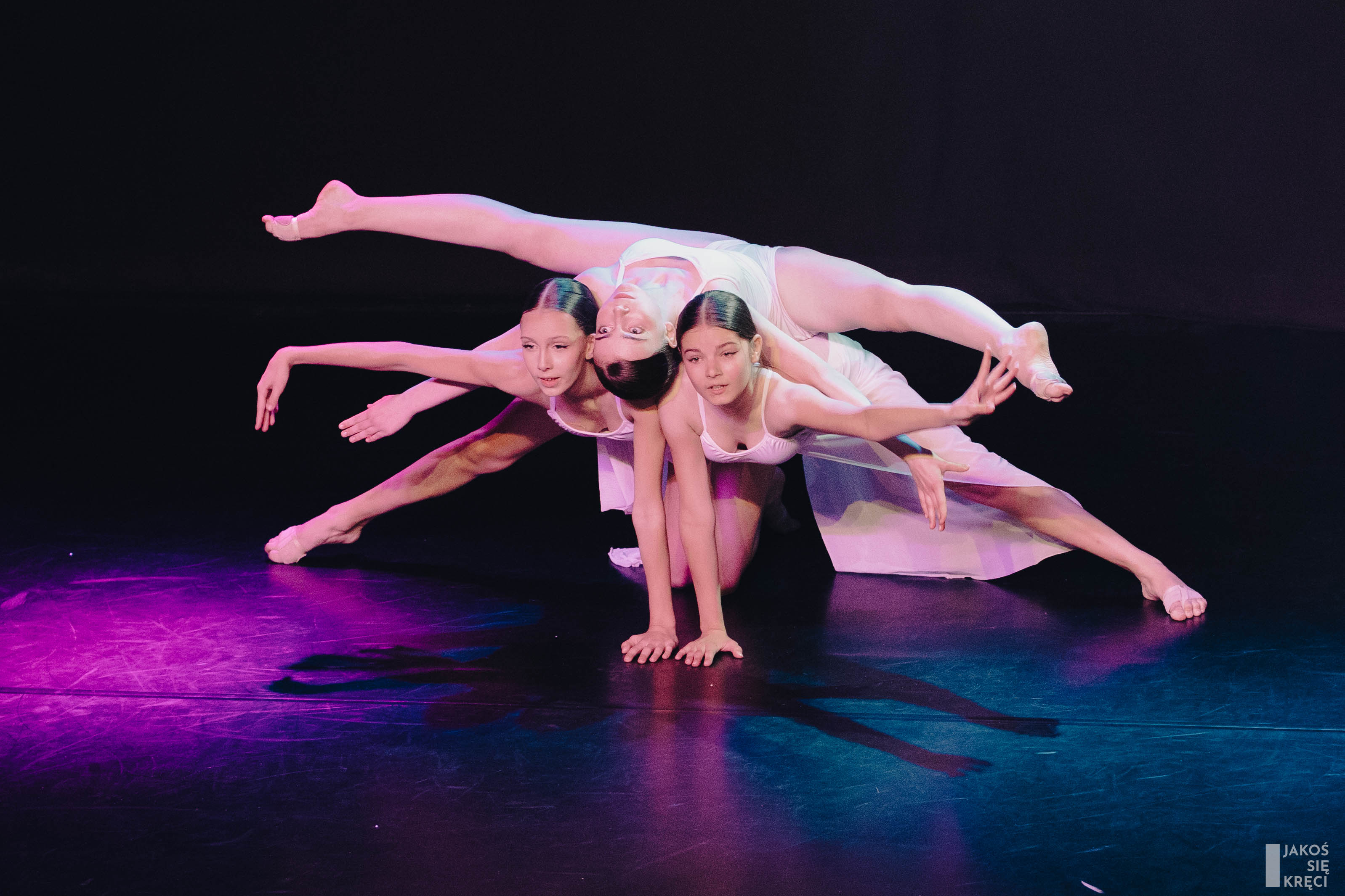 Tancerze podczas pokazu